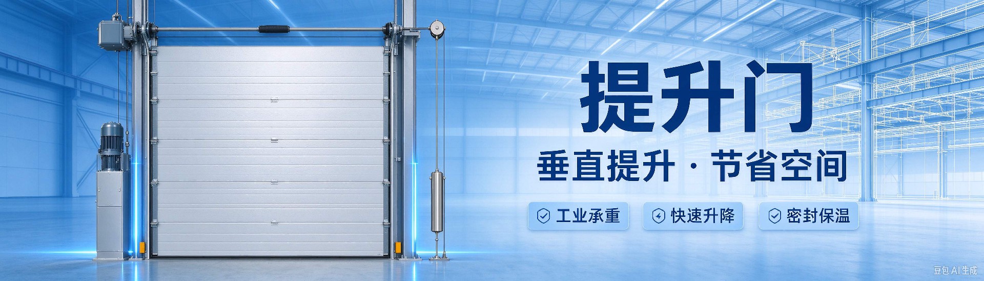 工业提升门｜厂房提升门定制施工
