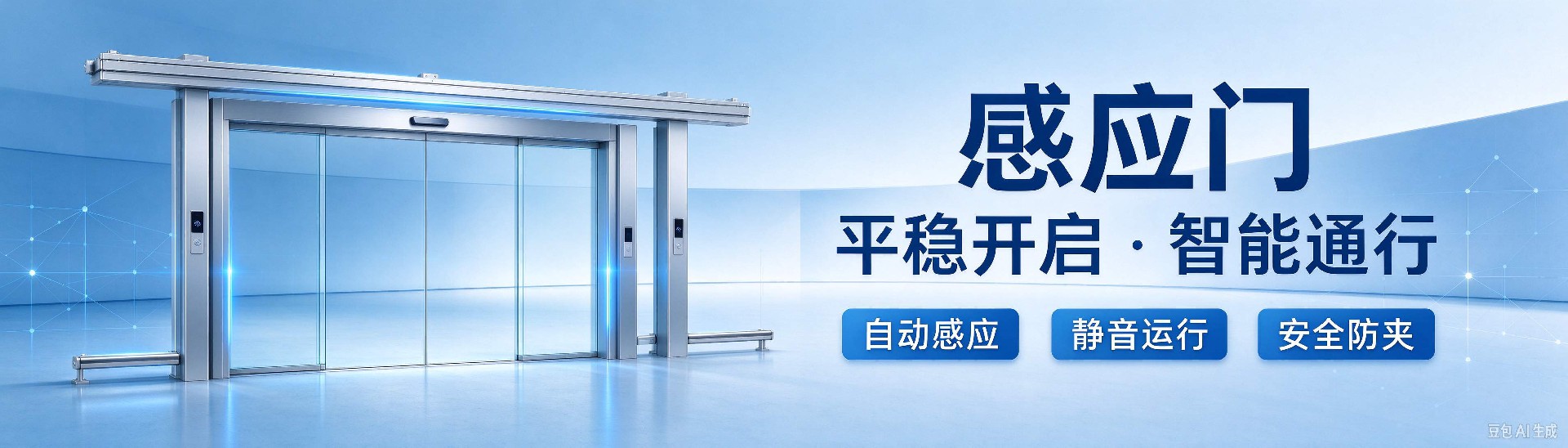 自动感应门定制安装｜长沙门店感应门